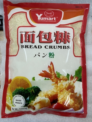 ผลิตภัณฑ์ซูชิ Panko Bread Crumbs ญี่ปุ่น 10 กก. บรรจุเป็นกลุ่มสำหรับเคลือบ