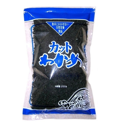 สาหร่ายธรรมชาติ 200g วากาเมะอบสำหรับซุป