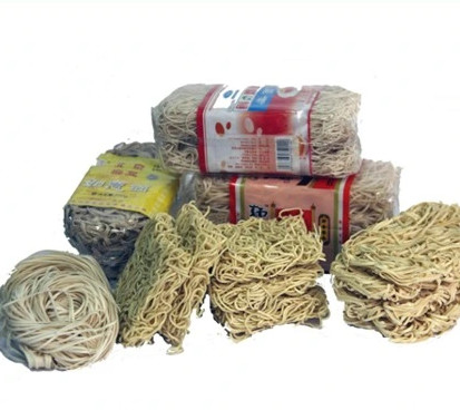 บะหมี่กึ่งสำเร็จรูปสไตล์จีน 400 กรัมพร้อมแป้งสาลี