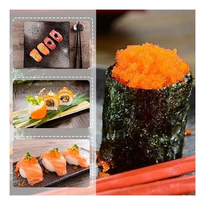 500g Capelin Roe Masago Orange สำหรับอาหารญี่ปุ่น
