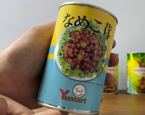 เห็ดนาเมโกะกระป๋องธรรมชาติสด 400 กรัม