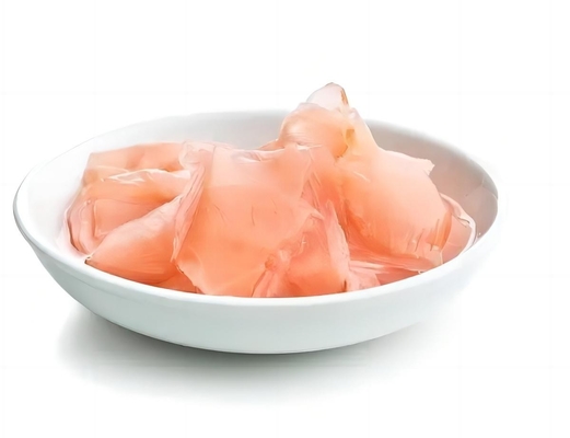 ขิงดองญี่ปุ่นรสเผ็ดหวานหั่นเป็นชิ้นสำหรับผลิตภัณฑ์ซูชิ