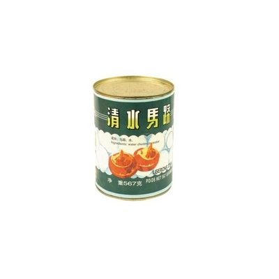 Sweet 425g 567g ผักผลไม้กระป๋องน้ำเกาลัดในน้ำเชื่อม