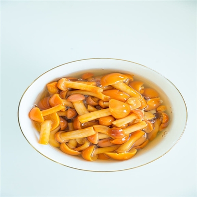 ฆ่าเชื้อที่อุณหภูมิสูง 400g เห็ดฟาง Can Nameko Light yellow