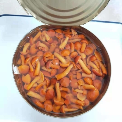 ฆ่าเชื้อที่อุณหภูมิสูง 400g เห็ดฟาง Can Nameko Light yellow