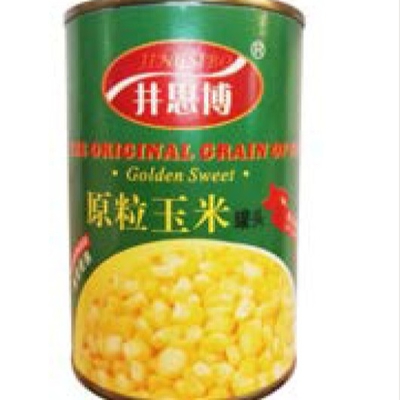250G ผักกระป๋องแช่แข็งข้าวโพดหวานเมล็ดข้าวโพดหวาน