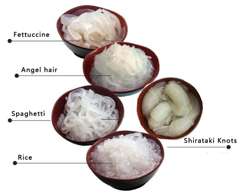 อาหารจีนออร์แกนิก คาร์โบไฮเดรตต่ำ ชิราตากิ คอนจัค น้ำตาลฟรีอาหารเพื่อสุขภาพ
