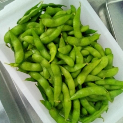 IQF ปอกเปลือกถั่ว เอดามาเมะ เมล็ดถั่วเขียวแช่เยือกแข็งพร้อมฝัก