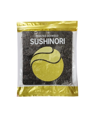 50 แผ่น ยากิ ซูชิ โนริ สาหร่ายนำเข้า ย่างพร้อมทานสำหรับคิมบับ