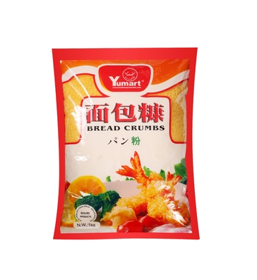 200g 500g 1kg 10kg 5mm เกล็ดขนมปัง Panko สไตล์ญี่ปุ่น