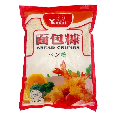 200g 500g 1kg 10kg 5mm เกล็ดขนมปัง Panko สไตล์ญี่ปุ่น