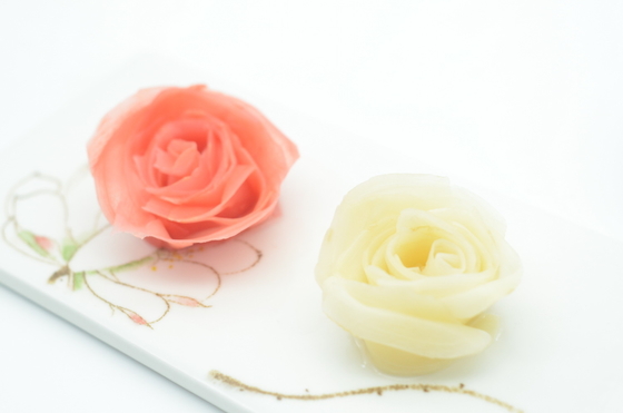 สไลซ์ ซูชิ ขิงดอง 1กก. สีชมพู&amp;ขาว
