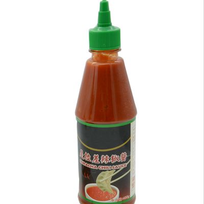ร้านค้า ขวดพลาสติก ซอสพริกผง เผ็ดร้อน 482g*12ขวด