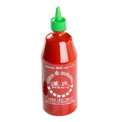 ซอสพริกผง 850 กรัมวางพริกไทยร้อนยอดนิยม OEM Private Label